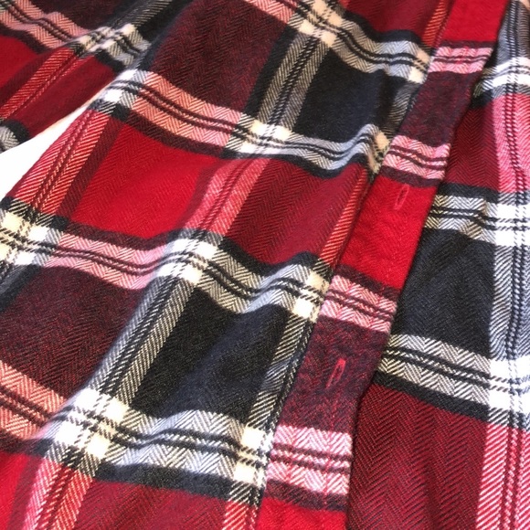 Classic fit American eagle plaid long sleeve - Picture 2 of 2